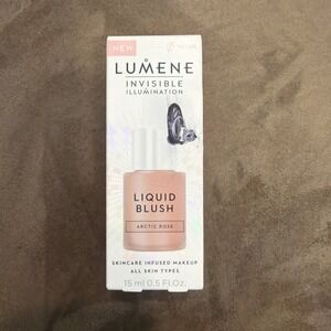 Lumene| Liquid Blush |Artic Rose All Skin Types‎ | New In Box | 0.5 Fl Oz Vegan